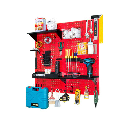 Bảng Treo Đồ Nghề Pegboard Cơ Khí SMLIFE D1 Red - Lưu Trữ Trưng Bày Dụng Cụ Sửa Chữa Thông Minh Dễ Tìm Kiếm