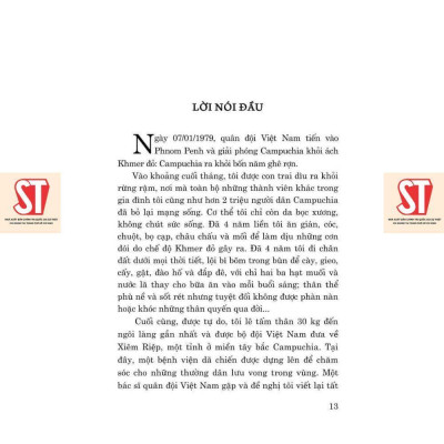 Sách - Thoát Khỏi Địa Ngục Khmer Đỏ - Hồi Ký Của Một Người Còn Sống - NXB Chính Trị Quốc Gia