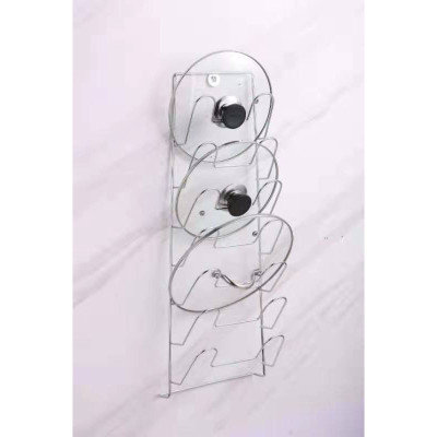 Giá Treo Để Vung Xoong Nồi Inox Nhiều Tầng, Giá Treo Nhà Bếp