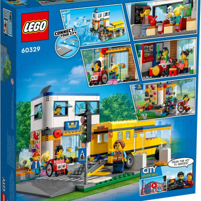 LEGO CITY - 60329 - Trường Học Thành Phố