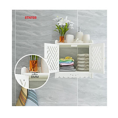 Tủ nhà tắm, tủ nhà vệ sinh, tủ nhà tắm chống thấm nước 3TNT03 - Nội thất lắp ráp Viễn Đông Adv