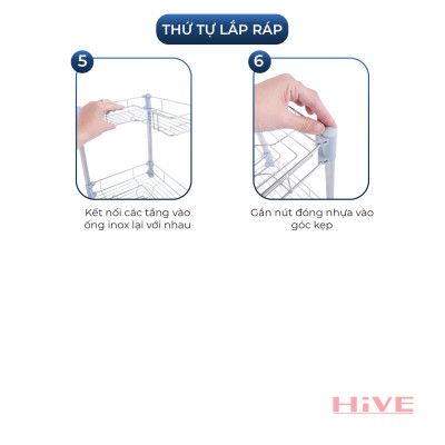 Kệ Hình Chữ Nhật 2/3/4 Tầng Cao Cấp