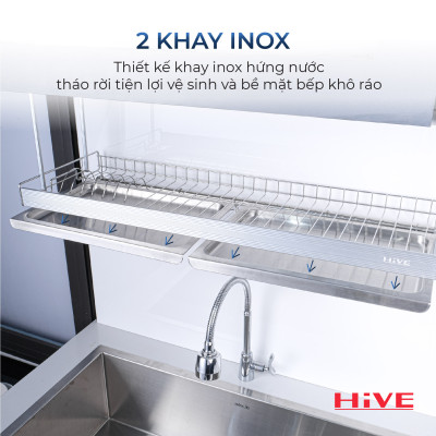 Kệ chén bát treo đáy tủ bếp HiVE SK-ALC A New