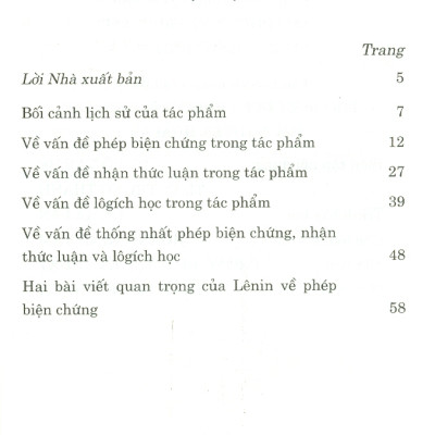 Giới thiệu tác phẩm: "Bút Ký Triết Học" Của V.I. Lênin
