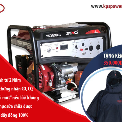 Máy Phát Điện Senci SC3500E 3.2kW 