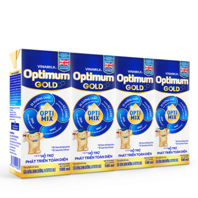 COMBO 24 HỘP SỮA BỘT PHA SẴN OPTIMUM GOLD - HỘP 180ML