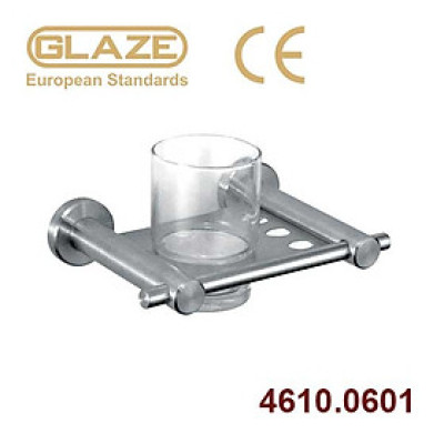 Kệ đựng ly đơn dùng trong phòng tắm - Glaze