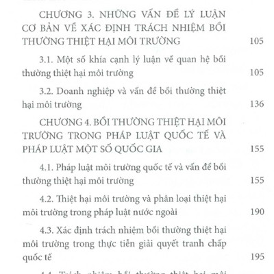 Pháp Luật Về Bồi Thường Thiệt Hại Môi Trường Ở Việt Nam - Lý Luận Và Thực Tiễn
