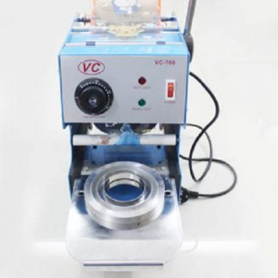 Máy ép dán miệng ly nước mía, trà sữa,... ly 500ml và 700ml VC-700- Hàng nhập khẩu (màu ngẫu nhiên)