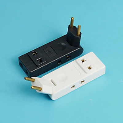 Ổ cắm điện nối dài 4 chổ cắm trong 1 chuẩn EU 2500W 180 độ tiện xài ở nhà hay du lịch  [ Miếng Lót chuột ]