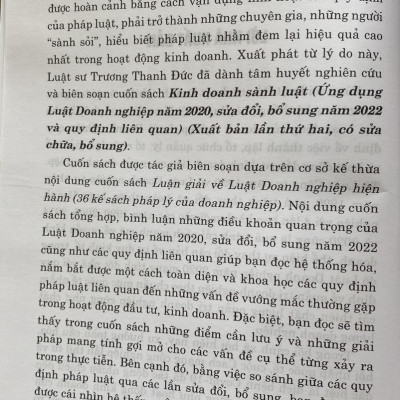 Kinh Doanh Sành Luật