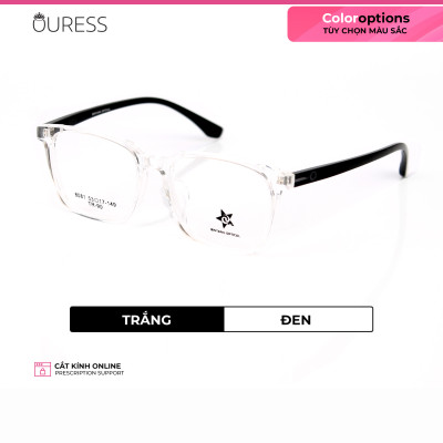 Gọng kính 8081 nhựa cao cấp siêu bền thời trang nam nữ OURESS