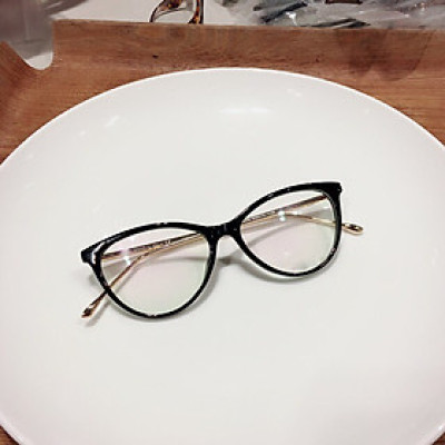 Kính Mắt mèo Hàn Quốc gọng Kim loại 