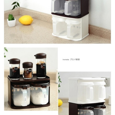Kệ đựng hộp gia vị Inomata nội địa Nhật Bản
