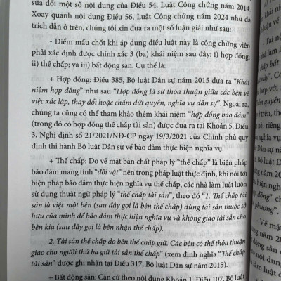 Bình luận Luật Công chứng năm 2024