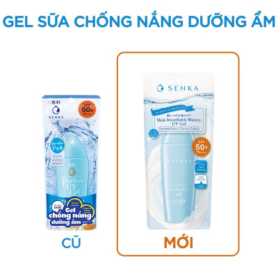 Kem Chống Nắng Dưỡng Ẩm Dạng Gel Senka Perfect UV Gel SPF50+ PA++++ 80ml