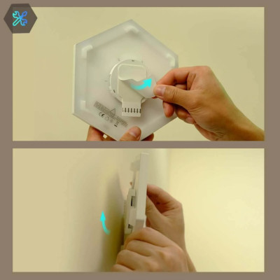 Đèn LED lục giác lắp ghép Govee Glide Hexa Light H6061 | Thiết kế sang trọng, Công nghệ RGBIC độc quyền 40+ hiệu ứng