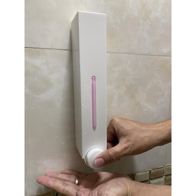 Hộp Nhựa Đựng Nước Xà Phòng Treo Tường Rửa Tay Hiện Đại Bằng Nhựa Chắc Chắn, 420 ml Tiện Dụng Cho Phòng Tắm, Gọn Gàng - TakyHome 5300