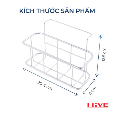 RỔ ĐỰNG DỤNG CỤ RỬA CHÉN WPN 200 INOX 304