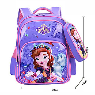 Ba lô, cặp học sinh in họa tiết siêu dễ thương  BEE GEE HS1032O