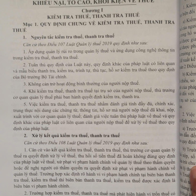 Sách Chỉ Dẫn Áp Dụng Luật Kế Toán sửa đổi, bổ sung 2024 - Và Những Quy Định Mới Trong Công Tác Quản Lý Thuế Áp Dụng Trong Các Loại Hình Doanh Nghiệp (V2558T)