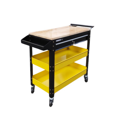 Tủ đồ nghề 1 ngăn kéo có mặt bàn gỗ Stronger Tool