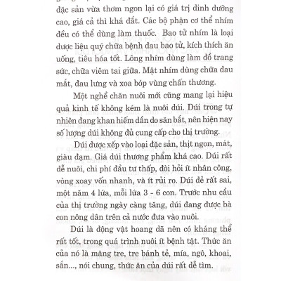 Kỹ Thuật Nuôi Nhím & Dúi - Vanlangbooks