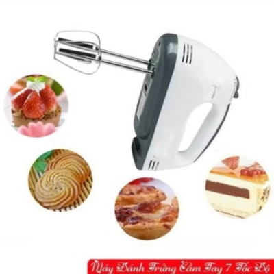 MÁY ĐÁNH TRỨNG TRỘN BỘT 7 CẤP ĐỘ SIÊU MẠNH CHO NHÀ BẾP
