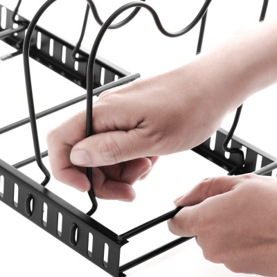 Kệ để nắp nồi, chảo,dụng cụ nhà bếp đa năng, có thể điều chỉnh độ dài. Phân phối bởi Cobi Home