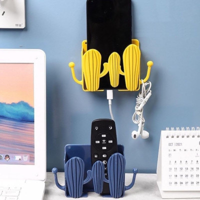 Giá Dán Tường Để Đồ Đa Năng Hình Cây Xương Rồng, Nhiều màu Lựa Chọn, Giá Đỡ Điện Thoại, Tiện Dụng, Gọn Gàng - Treo Chìa Khóa - Hàng Nhập Khẩu. TakyHome 4058