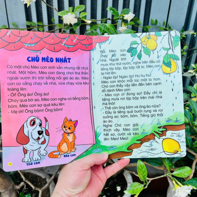 Sách Bìa Cứng - Truyện Thơ Đồng Dao Cho Bé Học Nói - Giúp Bé Phát Triển IQ Và EQ - Dành Cho Trẻ Từ 0 - 6 Tuổi