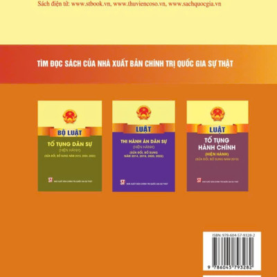 Bộ luật dân sự (hiện hành) - bản in 2024