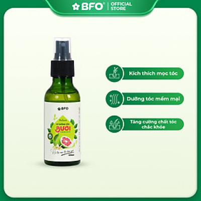 Xịt Dưỡng Tóc Tinh Dầu Bưởi Mọc Tóc Phục Hồi Tóc BFO Behair 100ml Dưỡng Tóc Hỗ Trợ Mọc Tóc