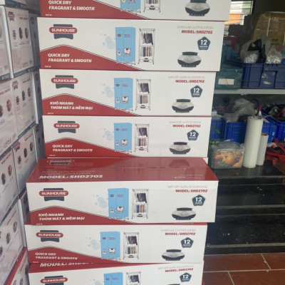 Máy sấy quần áo Sunhouse SHD2702 công suất 900W sấy 10kg quần áo - Hàng chính hãng 