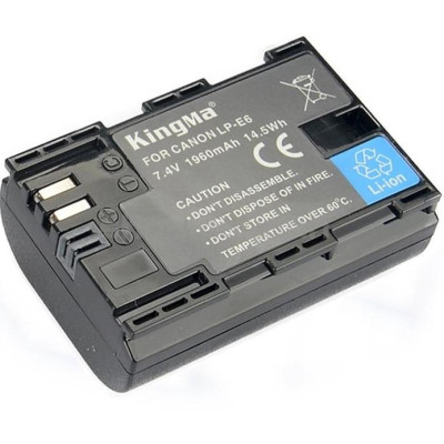 Bộ 1 pin 1 sạc Kingma cho Canon LP-E6, Hàng chính hãng