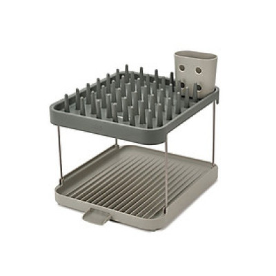Giá úp bát đĩa 2 tầng Joseph Joseph 85150 Duo 2-Tier Dish Rack - Grey hàng chính hãng