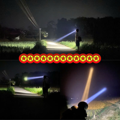 Đèn Piin Đội Đầu Ultra S J78 – 3000W Siêu Sáng, Rọi Xa 1500M, Pin Trâu Xuyên Đêm, đèn trang trí