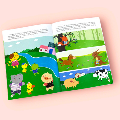 Sticker thần kỳ phát triển IQ-EQ-CQ 2-4 tuổi