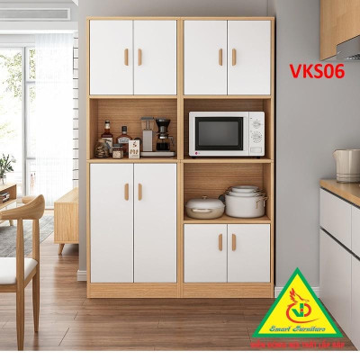 Tủ để đồ nhà bếp nhiều ngăn VKS06 - Nội thất lắp ráp Viendong Adv