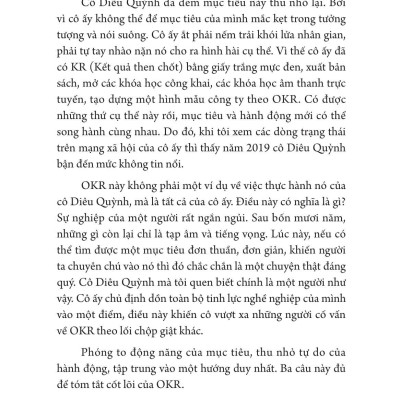 OKR Bước Đột Phá Trong Công Việc Và Cuộc Sống