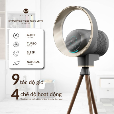 Quạt lọc không khí và khử khuẩn U ULTTY BB - Hàng chính hãng