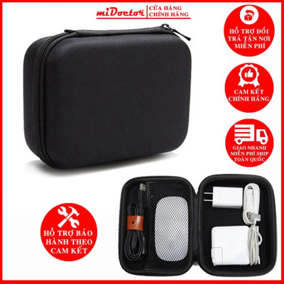 Hộp Đựng Củ Sạc Điện Thoại Đồng Hồ Thông Minh Đựng Tai Nghe Sạc  – Bảo Vệ Phụ Kiện Di Động LapTop Chính Hãng miDoctor --