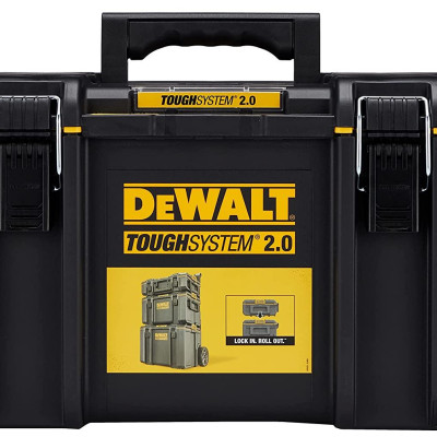 THÙNG ĐỰNG DỤNG CỤ (NHỰA) TOUGHSYSTEM2 (554X371X308 MM) 50KG DEWALT DWST83294-1 - HÀNG CHÍNH HÃNG