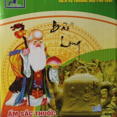 Ấm Siêu Sắc Thuốc Điện Tự Động Gốm Bát Tràng Bảo Long Phú Vinh Cao Cấp PV-386H (3,2 lít) - Màu Ngẫu Nhiên - Hàng Chính Hãng