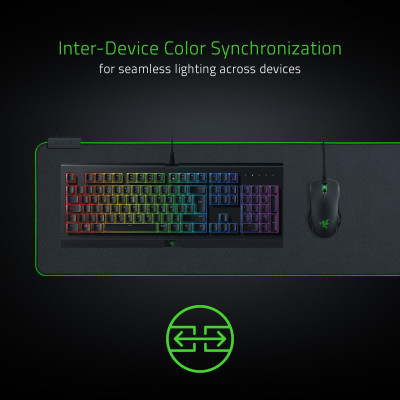 Tấm lót chuột Razer Goliathus Chroma - Black (Hàng chính hãng)