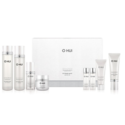 Bộ dưỡng trắng sáng da OHUI Extreme White Set 4pcs