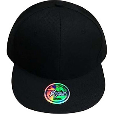 1 Nón Hiphop Snapback Thời Trang Nam Nữ Đen