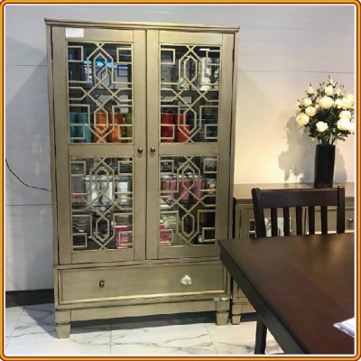 Kệ Cánh Kính Juno Sofa  - JN 002 Silver 