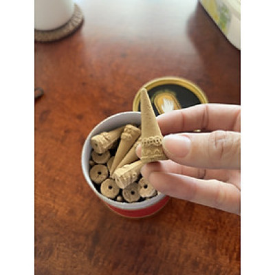 Nhang trầm NỤ dùng cho không gian rộng thoáng xông đốt tại nơi ở, văn phòng, kinh doanh buôn bán