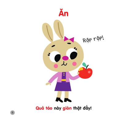 Sách 200 Từ Vựng Mẹ Cùng Con Học Nói - Những Việc Bé Làm